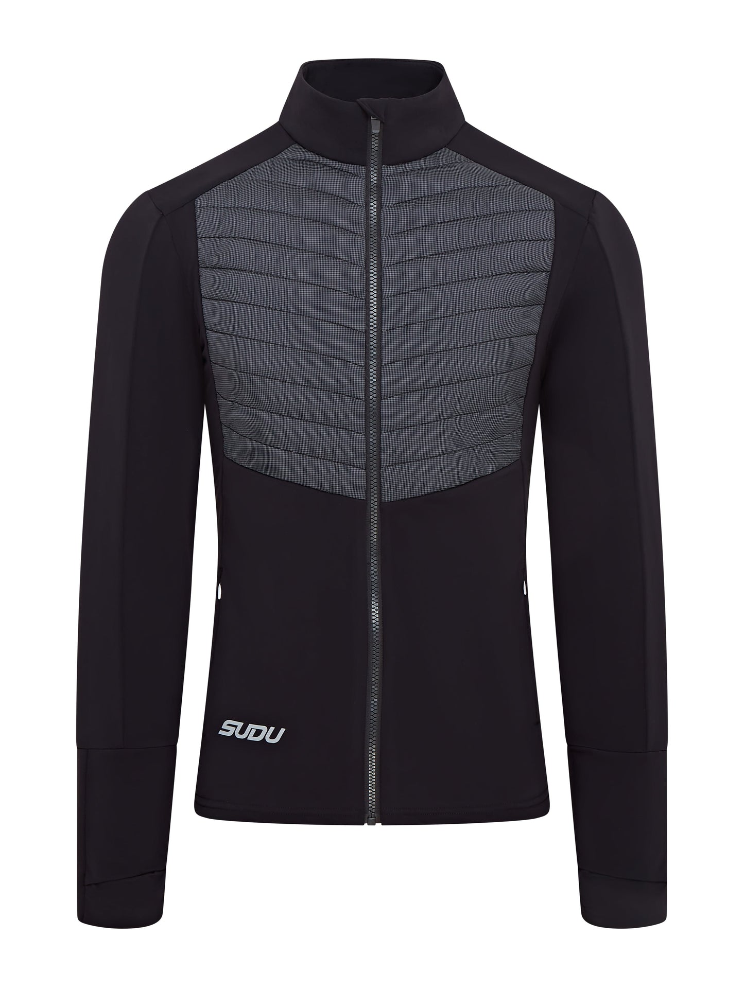 SUDU SRJ HY 01 Run Hybrid Jacket - Black/Grey XS Jacket