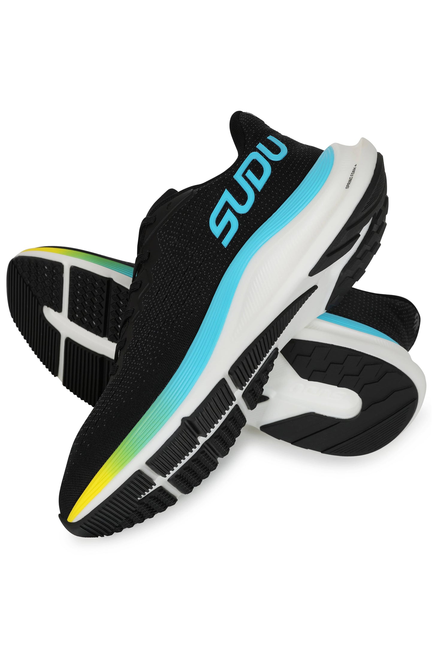 SUDU SRM 01 Running Shoes - Black/Light Blue Running Shoe