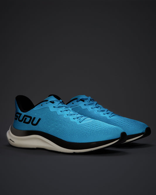 SUDU SRM 01 Running Shoes - Light Blue/Black UK 6 Running Shoe
