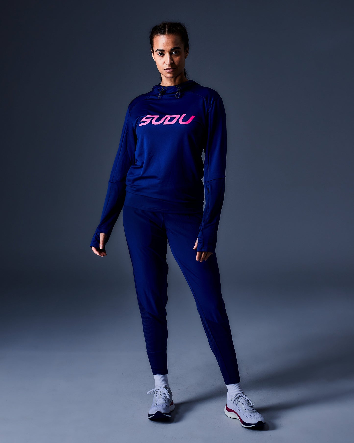 SUDU SRP 01 Run Pants - Dark Blue/Pink Pants