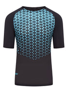 SRT SS 01 Run Short Sleeve T-Shirt - Black/Light Blue