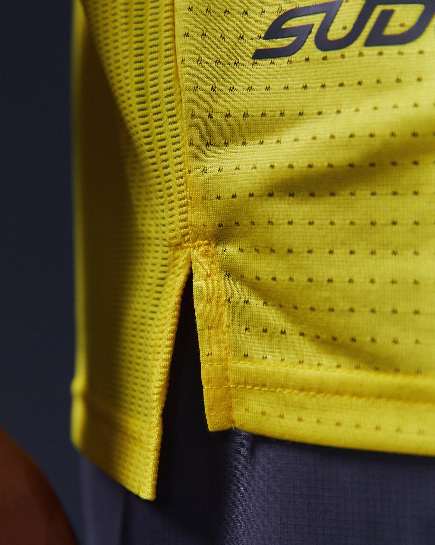 SUDU SRT SS 01 Run Short Sleeve T-Shirt - Blazing Yellow / Iron Gate Short Sleeve T-Shirt