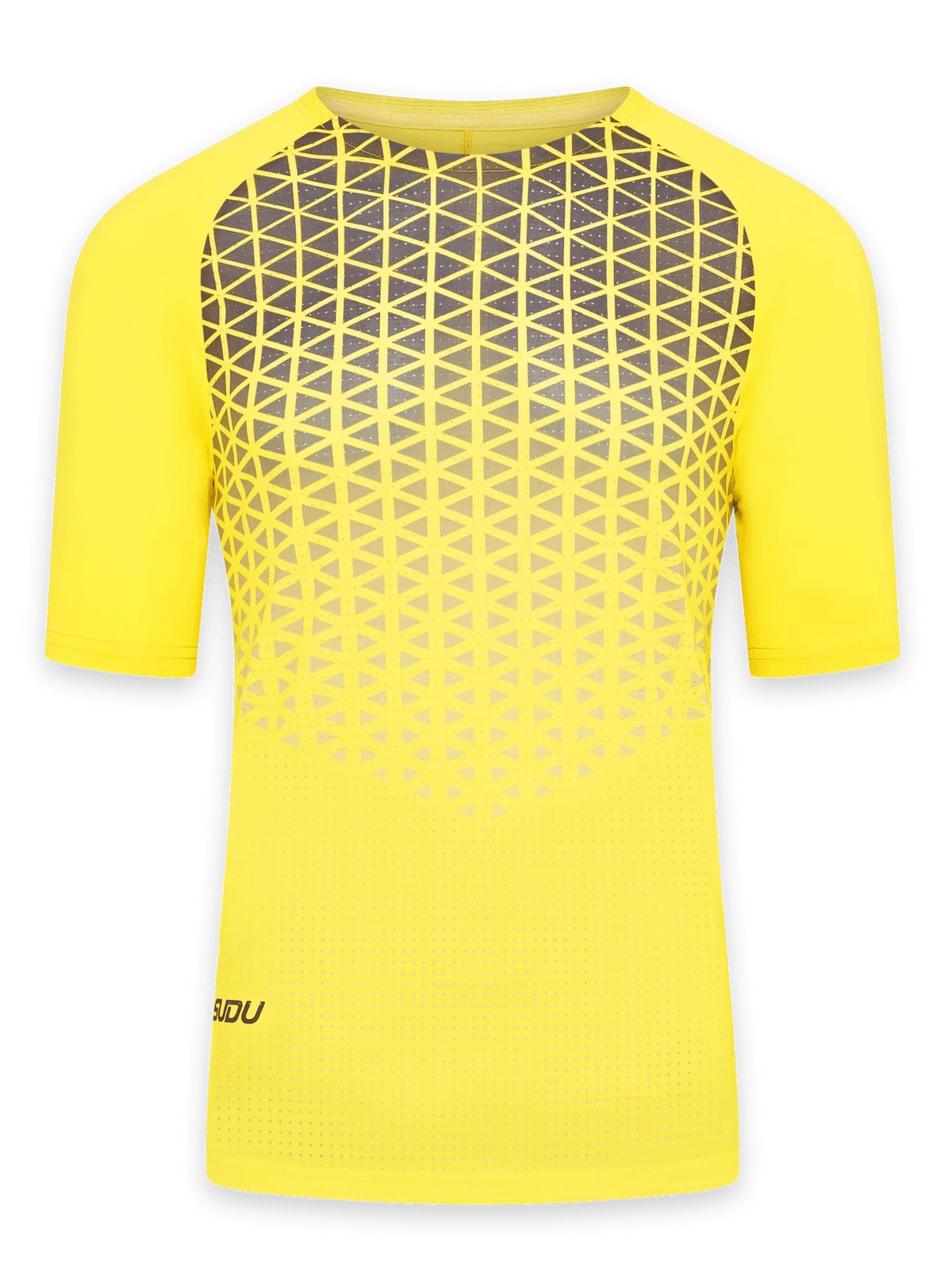 SRT SS 01 Short Sleeve T Shirt Yellow Grey