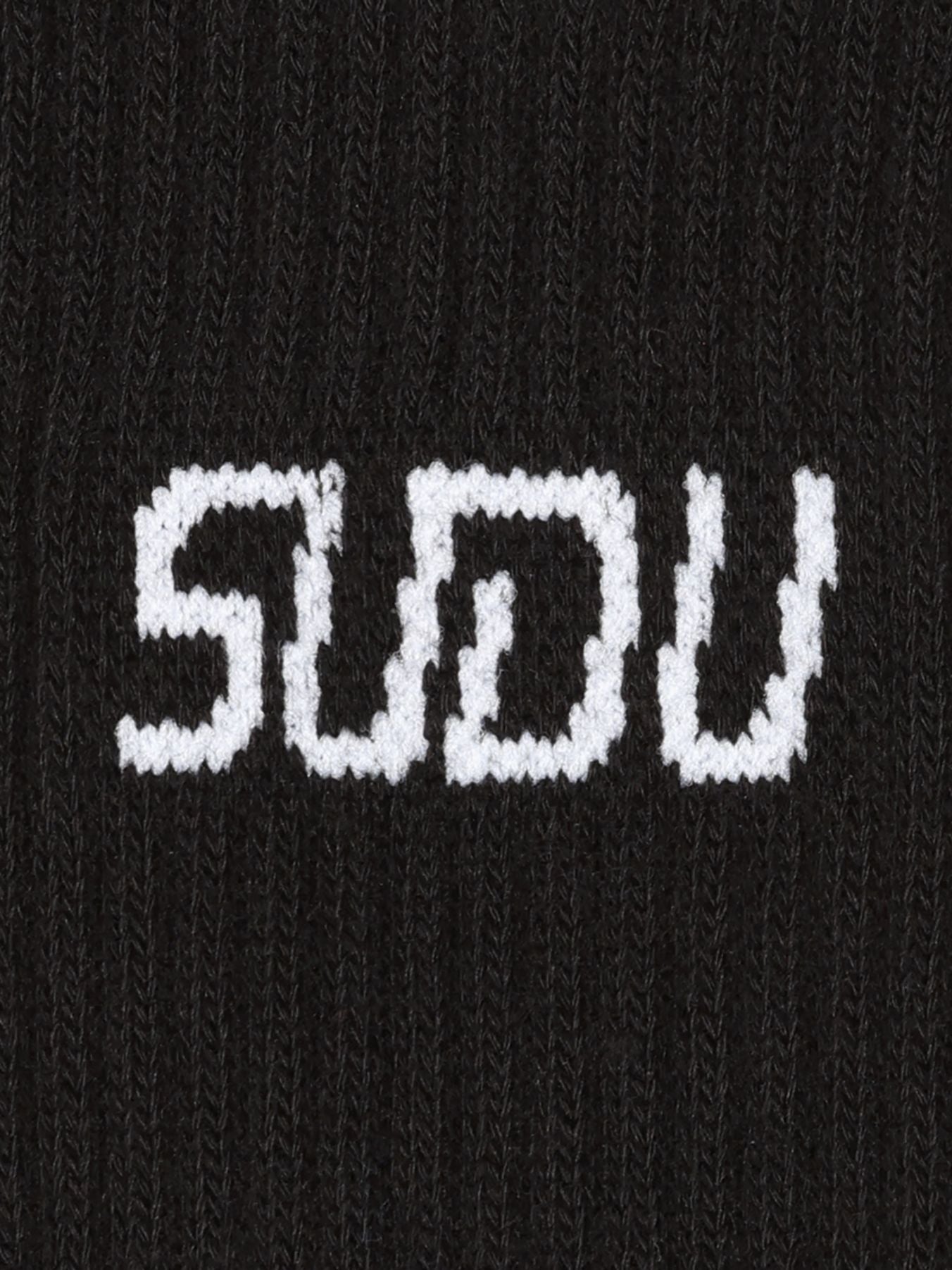 SUDU SUDU Crew Socks (2 pack) - Black Socks