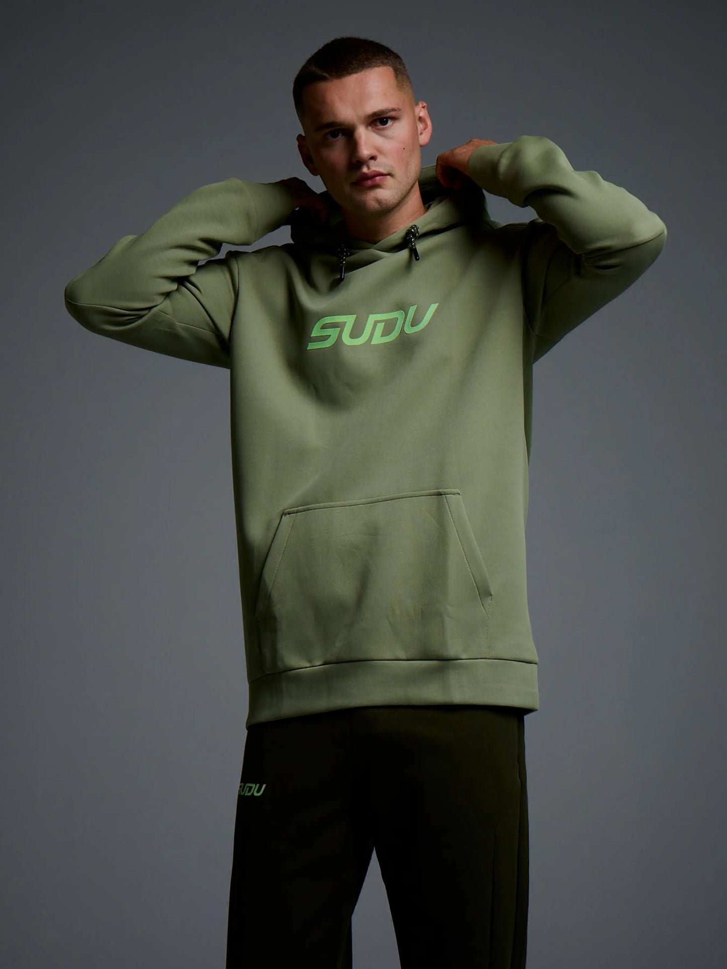 SUDU SUDU Lifestyle Hoodie - Khaki Hoodie