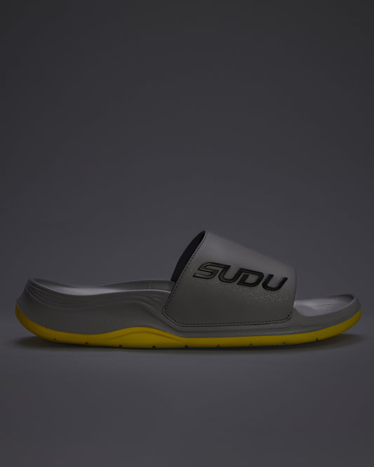 SUDU SVS 01 Recovery Slides - Grey/Yellow Recovery Slider