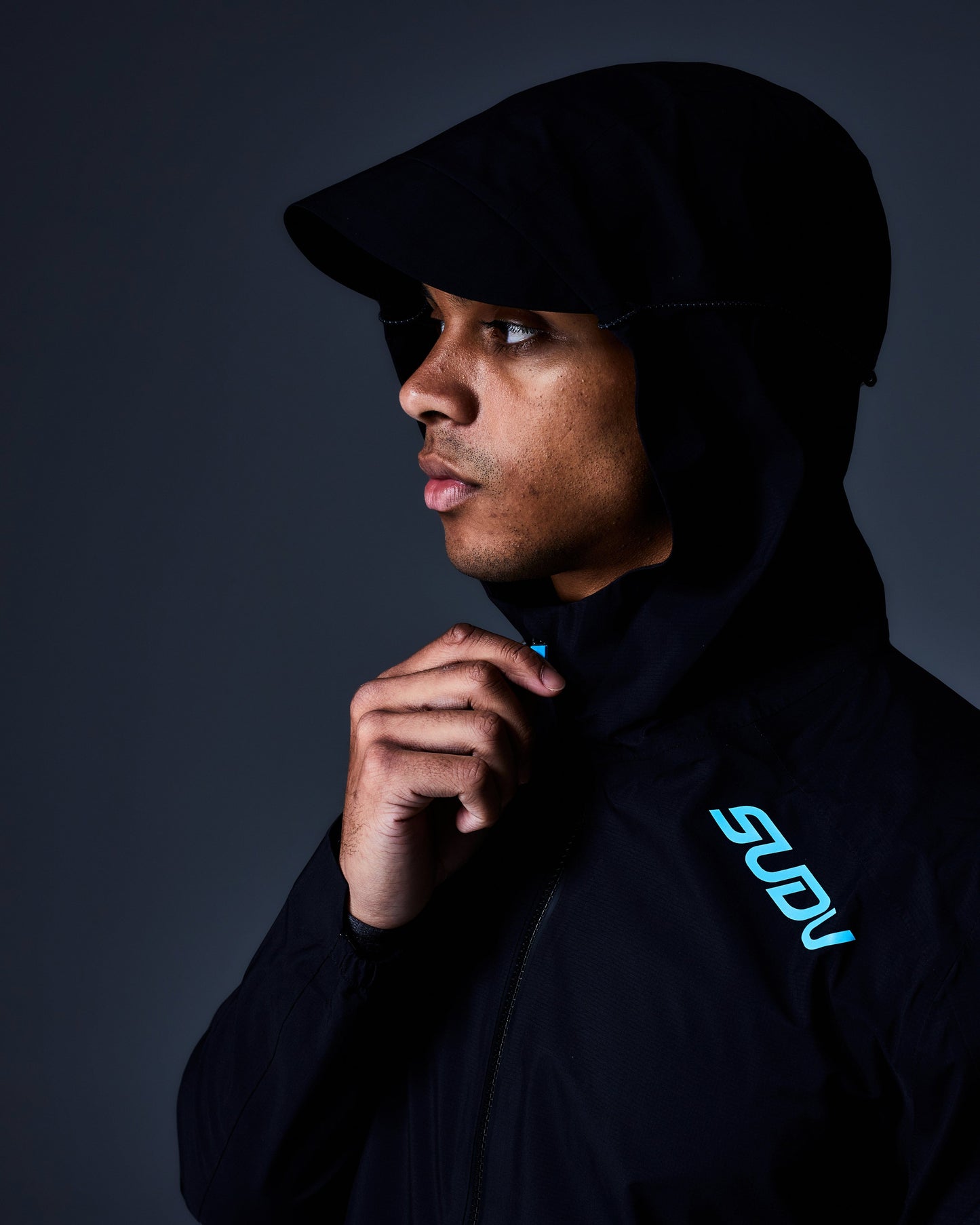 SUDU SWP 01 Run Waterproof Rain Jacket - Black Waterproof Jacket