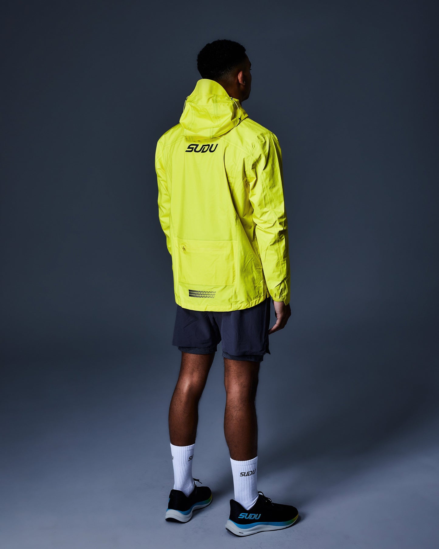 SUDU SWP 01 Run Waterproof Rain Jacket - Yellow Waterproof Jacket