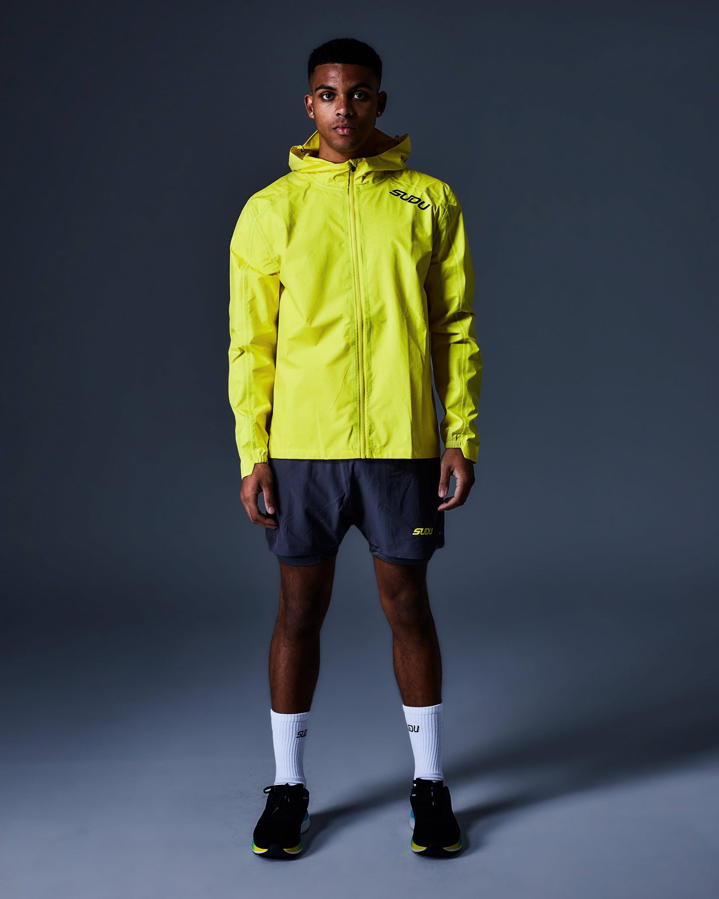 SUDU SWP 01 Run Waterproof Rain Jacket - Yellow Waterproof Jacket