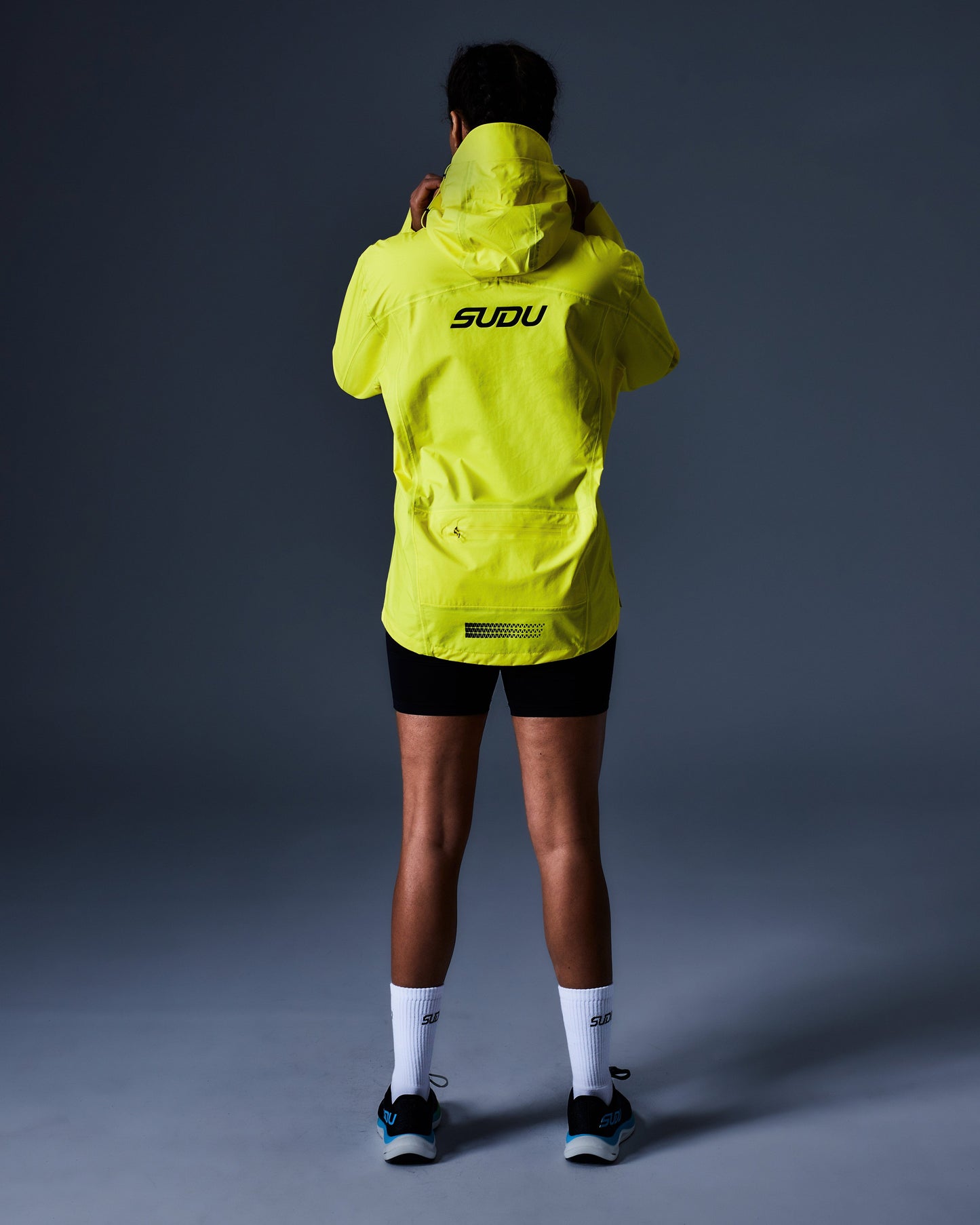 SUDU SWP 01 Run Waterproof Rain Jacket - Yellow Waterproof Jacket