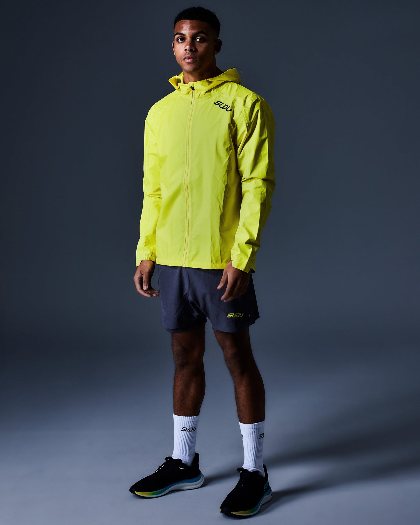 SUDU SWP 01 Run Waterproof Rain Jacket - Yellow Waterproof Jacket