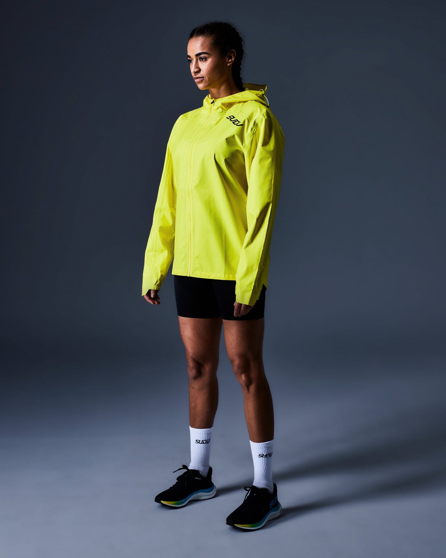 SUDU SWP 01 Run Waterproof Rain Jacket - Yellow Waterproof Jacket