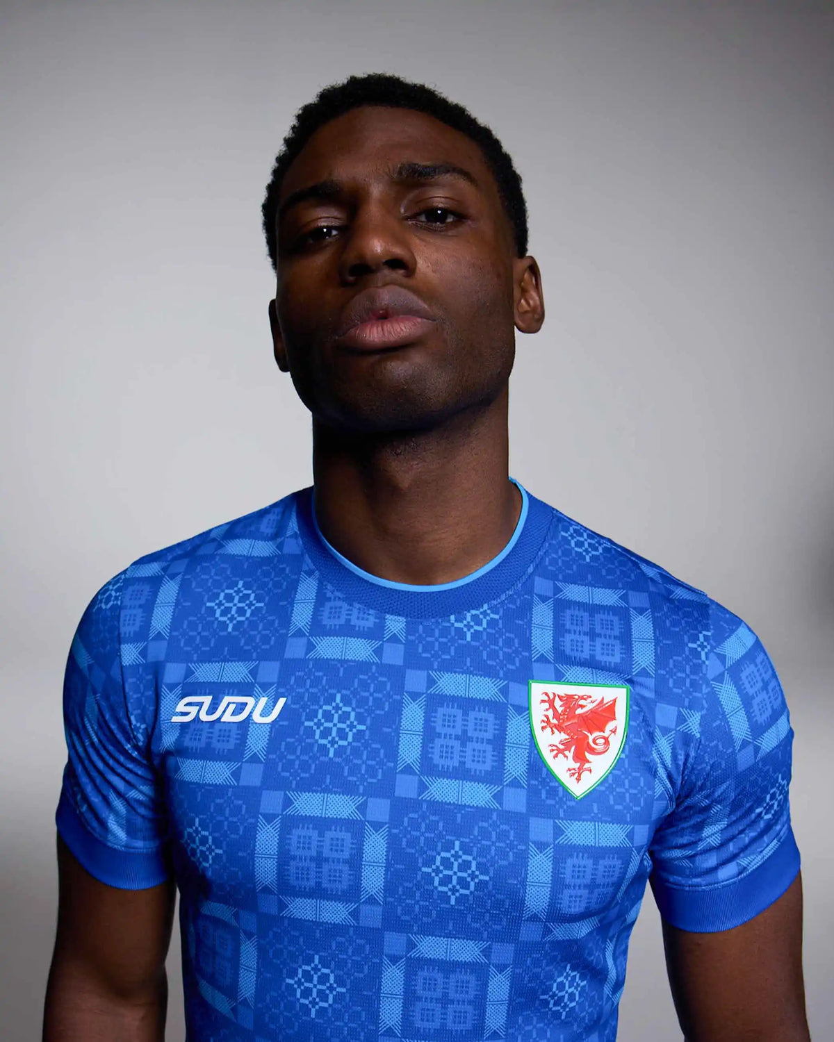 SUDU Wales SUDU 2026-27 Goalkeeper Shirt - Blue - Adult T-Shirt