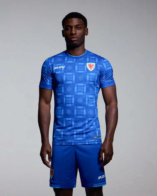 SUDU Wales SUDU 2026-27 Goalkeeper Shirt - Blue - Adult T-Shirt