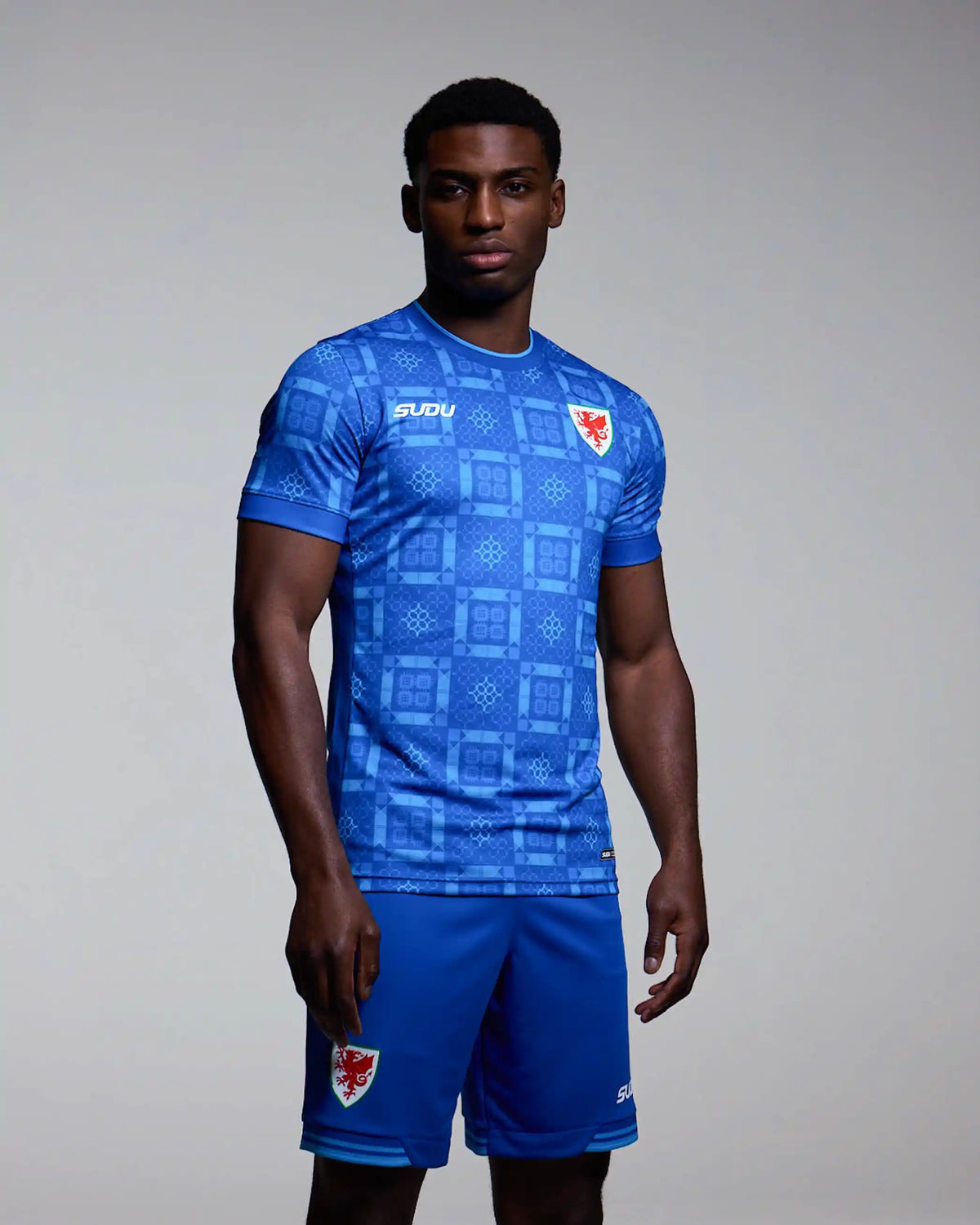 SUDU Wales SUDU 2026-27 Goalkeeper Shirt - Blue - Adult T-Shirt