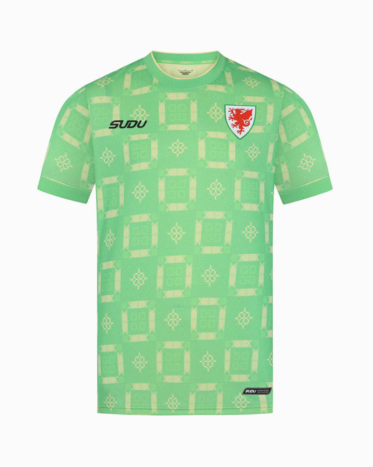 SUDU Wales SUDU 2026-27 Goalkeeper Shirt - Green - Adult T-Shirt
