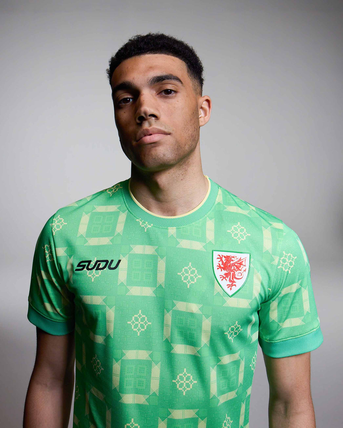 SUDU Wales SUDU 2026-27 Goalkeeper Shirt - Green - Adult T-Shirt