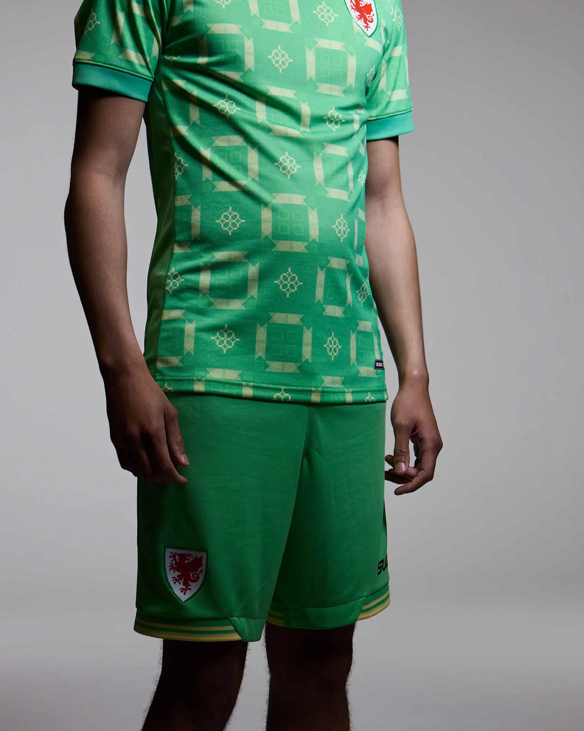 SUDU Wales SUDU 2026-27 Goalkeeper Short - Green - Adult Shorts