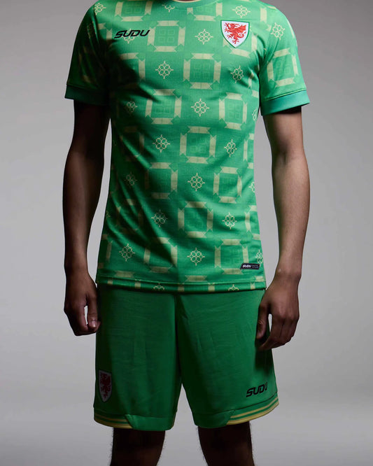 SUDU Wales SUDU 2026-27 Goalkeeper Short - Green - Adult Shorts