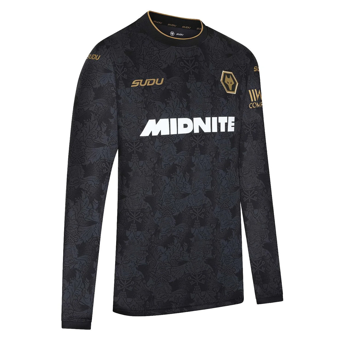 WOLVES 2026-27 Wolves Third Shirt - Adult - Long Sleeve Shorts